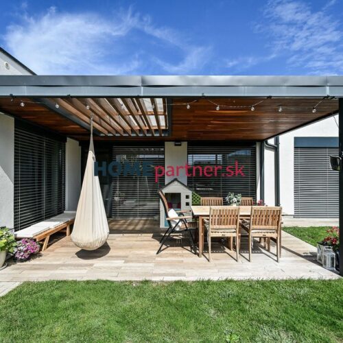 BERNOLÁKOVO, 4-i dom, 130 m2 – pozemok 446m2, 5r. NOVOSTAVBA, parkovanie pre 3 autá, plne KLIMATIZOVANÝ, bezbariérový interiér