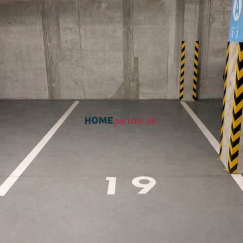 PLYNÁRENSKÁ, parkovacie miesto v podzemnej garáži – projekt CityPark Ružinov